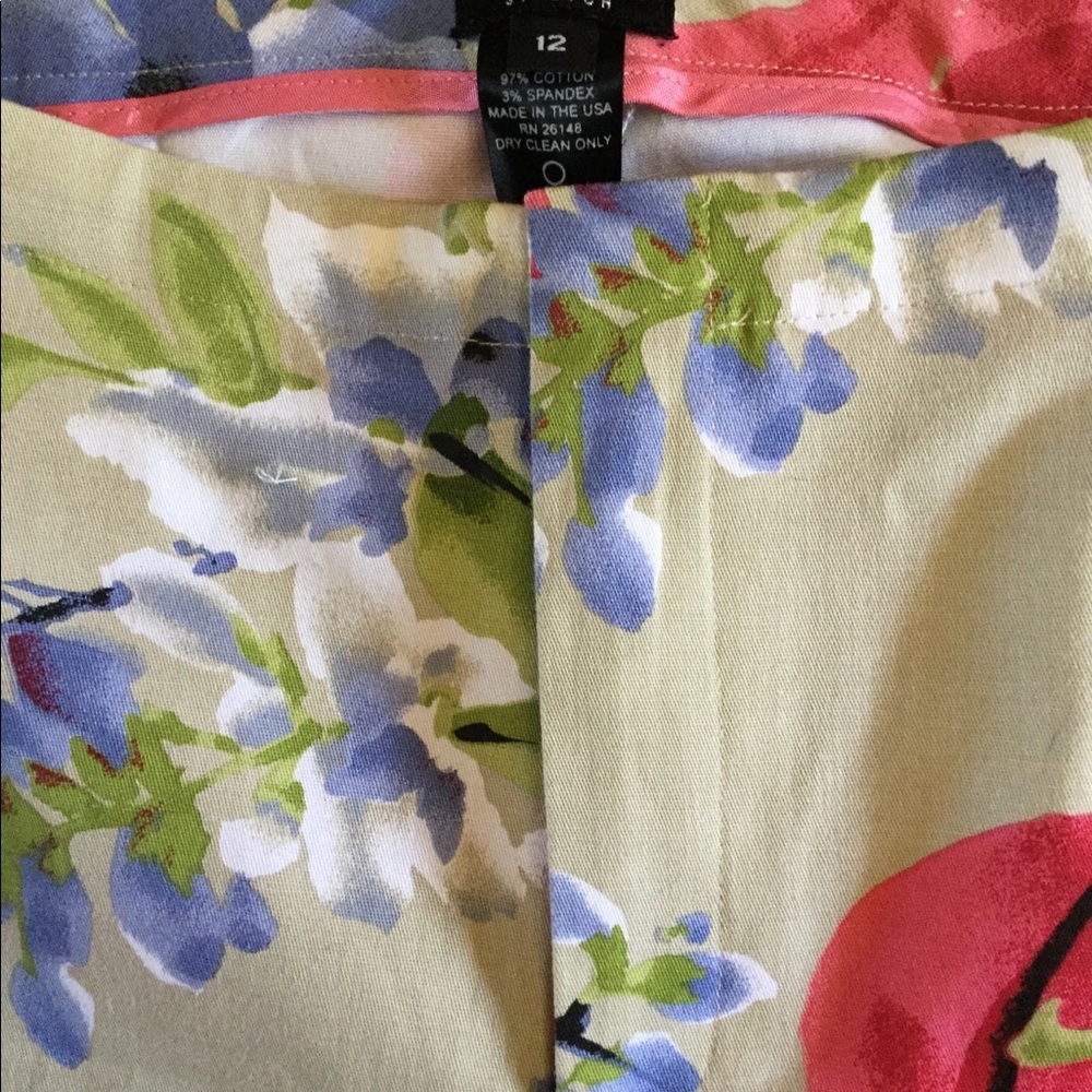 Willi Smith SZ 12 stretch crop/capri pants - Picture 4 of 5